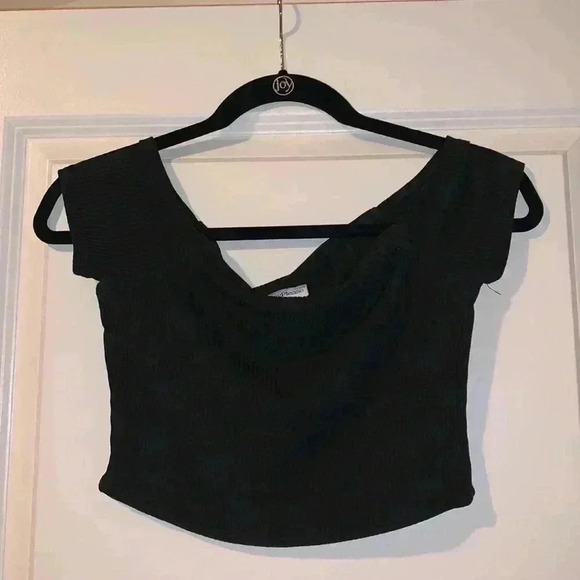 Privacy Please xREVOLVE Macy Crop Top Black Sz XS - Picture 5 of 8
